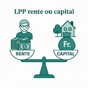 comparatif lpp rente capital